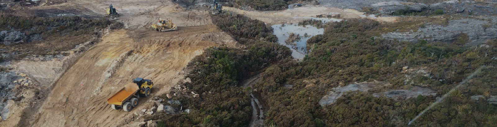 Escarpment mine